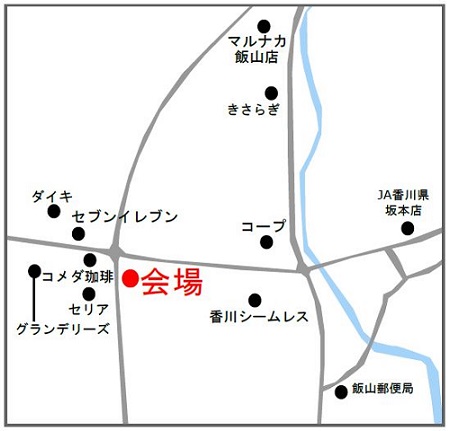 山田様邸地図