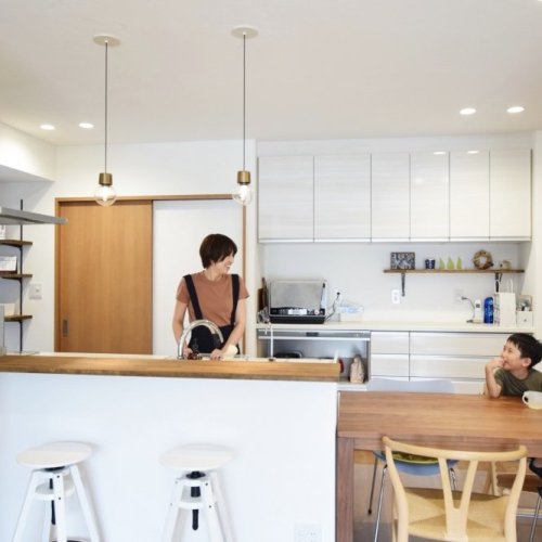 開放感あふれる空間に生まれ変わったリノベーション