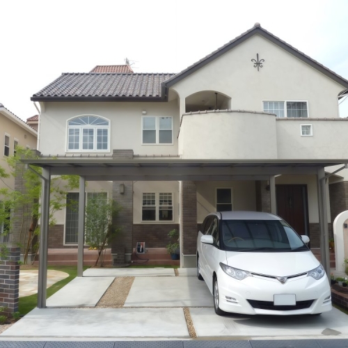 イギリスのお城のような英国カントリーの家