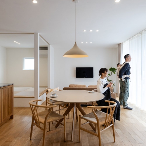 洗練された美と居心地の良さを両立した平屋