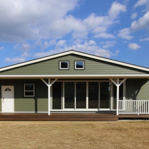 ヴィンテージミックススタイルのアメリカンハウス